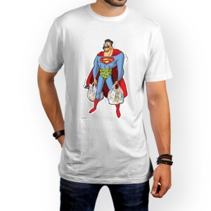 تیشرت طرح سوپرمن ایرانی