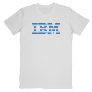 تیشرت طرح لوگوی IBM