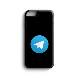 قاب موبایل طرح  لوگوی تلگرام