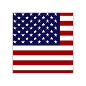پوستر طرح پرچم آمریکا