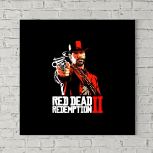 تابلو بوم طرح  بازی Red Dead Redemption