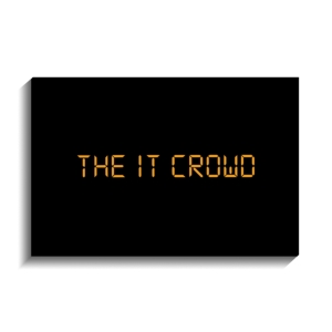 تخته شاسی طرح لوگوی سریال The IT Crowd