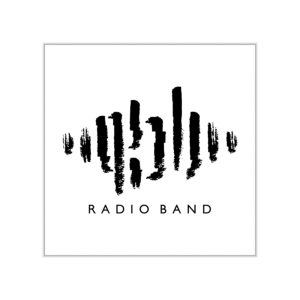 پوستر طرح RADIO BAND (لوگو مشکی)