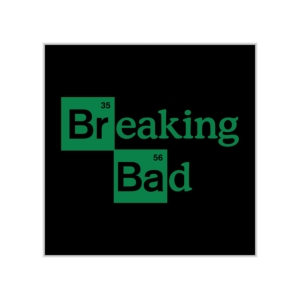 پوستر طرح لوگو سریال برکینگ بد (Breaking Bad)
