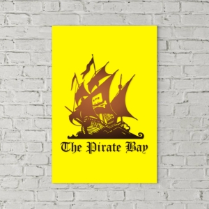 تابلو بوم طرح The Pirate Bay