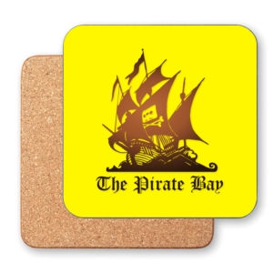 زیر لیوانی طرح The Pirate Bay