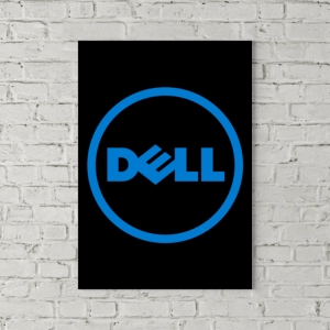 تابلو بوم طرح  لوگو Dell