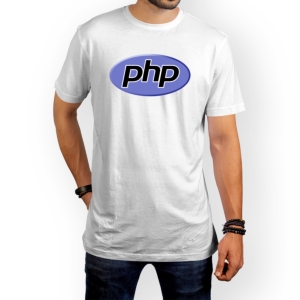 تیشرت طرح لوگو زبان برنامه‌نویسی PHP