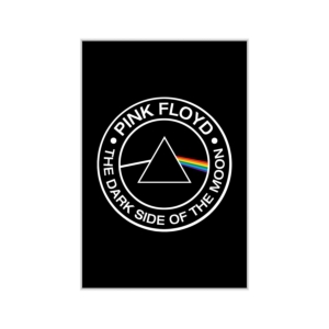 پوستر طرح پینک فلوید، آلبوم نیمه تاریک ماه