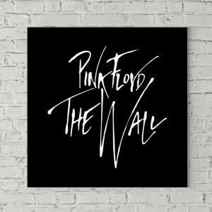 تابلو بوم طرح لوگو گروه موسیقی پینک فلوید برای آلبوم دیوار