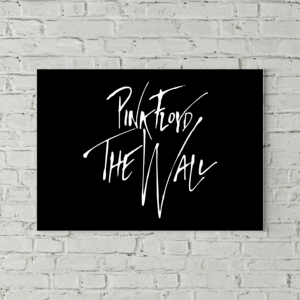 تابلو بوم طرح لوگو گروه موسیقی پینک فلوید برای آلبوم دیوار