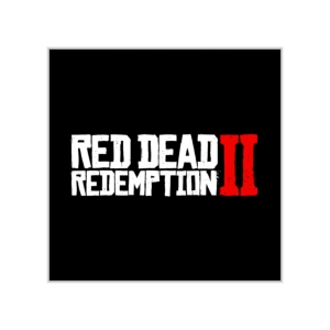پوستر طرح لوگو بازی Red Dead Redemption 2