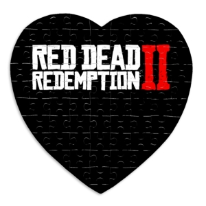 پازل طرح لوگو بازی Red Dead Redemption 2