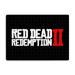 پازل طرح لوگو بازی Red Dead Redemption 2