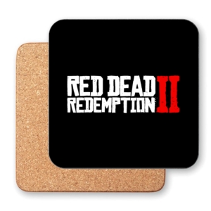 زیر لیوانی طرح لوگو بازی Red Dead Redemption 2