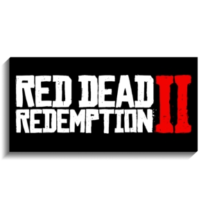 تخته شاسی طرح لوگو بازی Red Dead Redemption 2