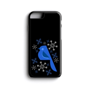 قاب موبایل طرح پرنده آبی