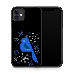 قاب موبایل طرح پرنده آبی