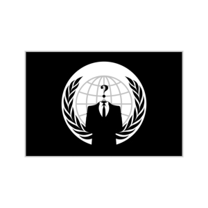 پوستر طرح  لوگو گروه انانیموس (Anonymous)