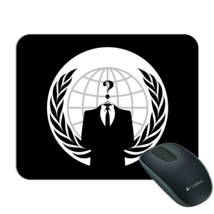 موس‌پد طرح  لوگو گروه انانیموس (Anonymous)