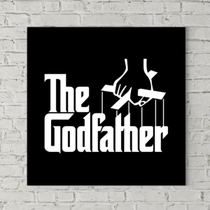 تابلو بوم طرح لوگو فیلم پدرخوانده (The Godfather)