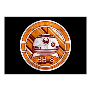 پوستر طرح  مدال BB-8